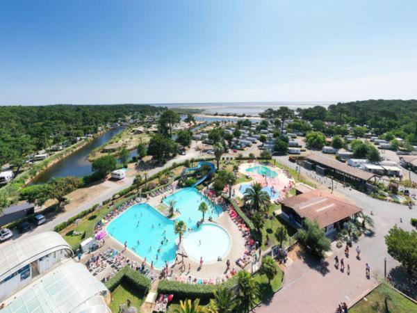 Mobil Home Xxl - Bord Lac - Camping Les Viviers - Lege Cap Ferret Exterior photo