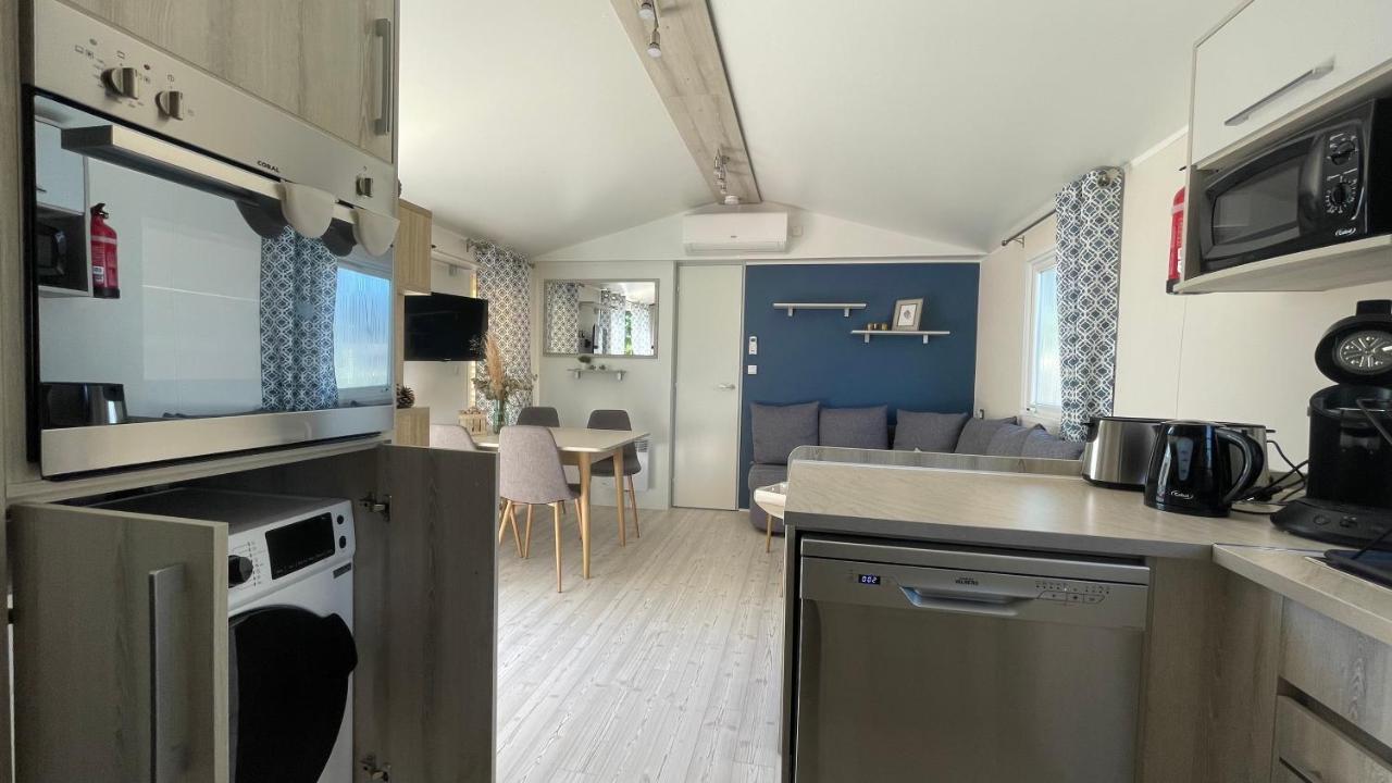 Mobil Home Xxl - Bord Lac - Camping Les Viviers - Lege Cap Ferret Exterior photo