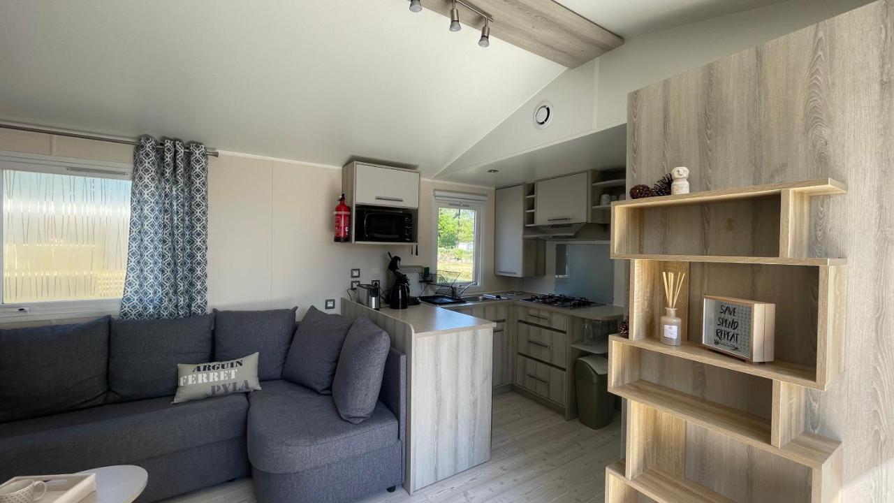 Mobil Home Xxl - Bord Lac - Camping Les Viviers - Lege Cap Ferret Exterior photo