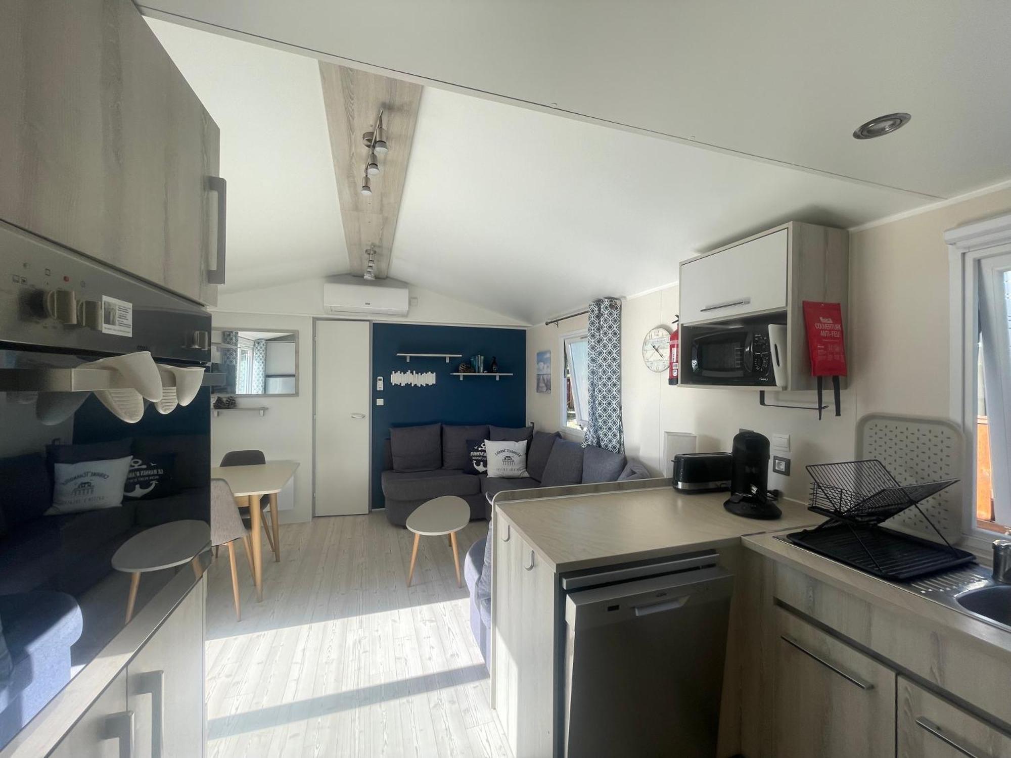 Mobil Home Xxl - Bord Lac - Camping Les Viviers - Lege Cap Ferret Exterior photo