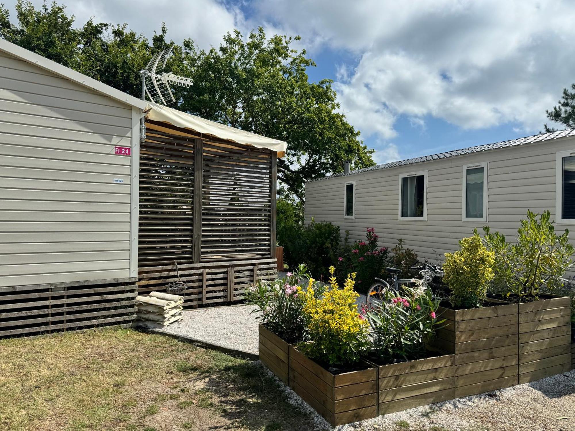 Mobil Home Xxl - Bord Lac - Camping Les Viviers - Lege Cap Ferret Exterior photo